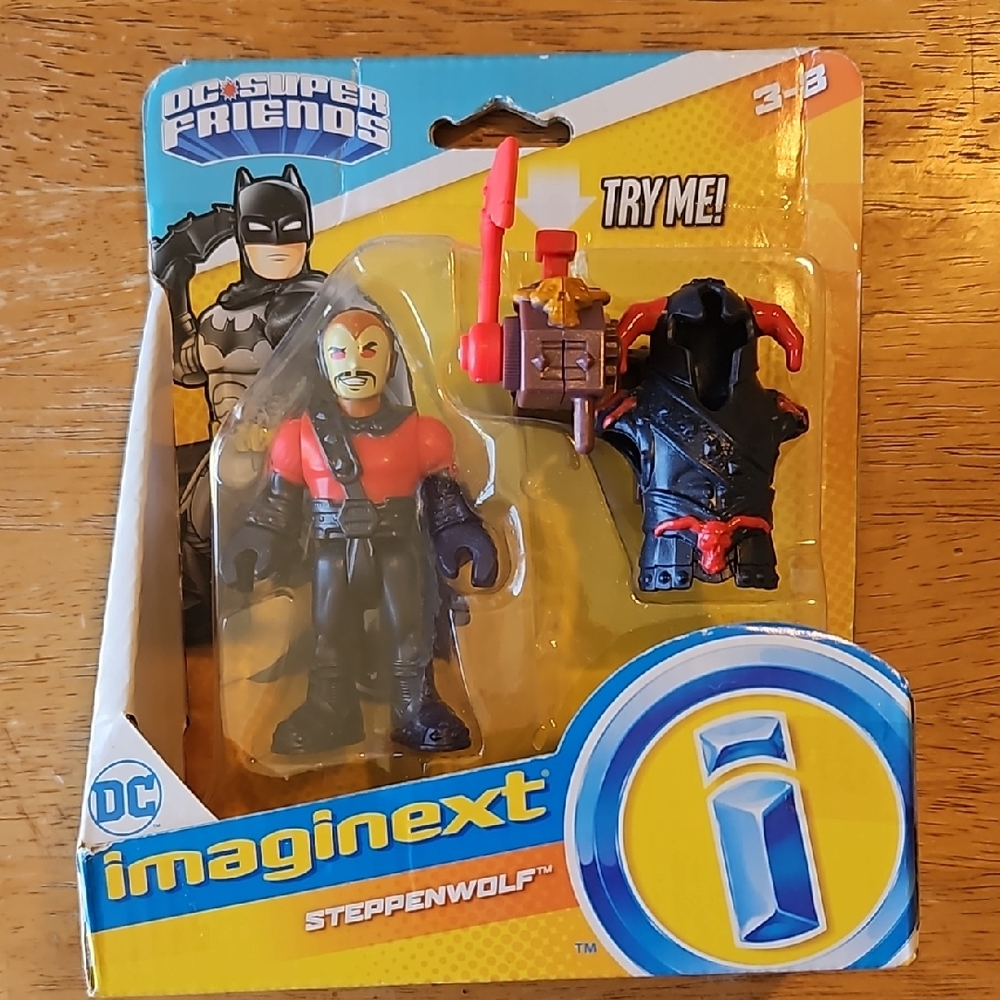 DC Imaginext Super Friends NIB Steppenwolf 2018🌟🦇🌟